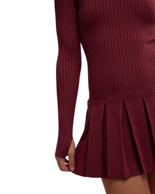 Emmy Pleated Skirt Mini Dress