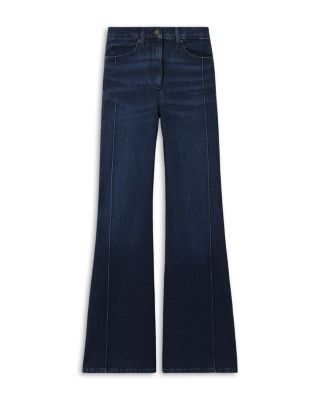 Heather Wide Leg Jeans in Dark Blue