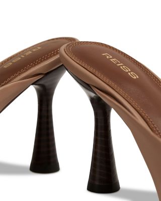 Women's Justine Square Mule Heel Shoes