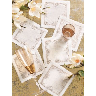 Pin Dot Cocktail Napkins, Set of 6