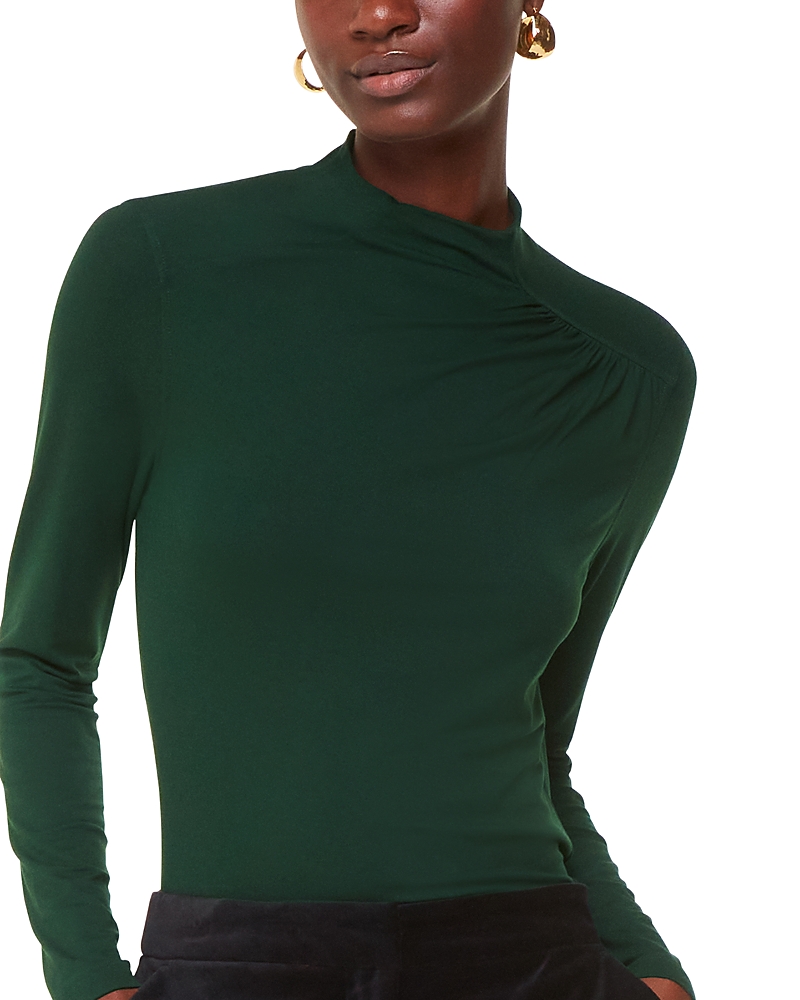 Whistles Ruched Jersey Top