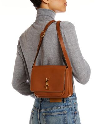 Niki Satchel Shoulder Bag in Suede