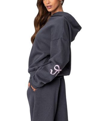 Bonney Bow Detail Hoodie