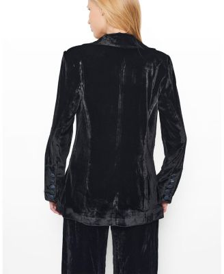 Fiona Velvet Boyfriend Blazer