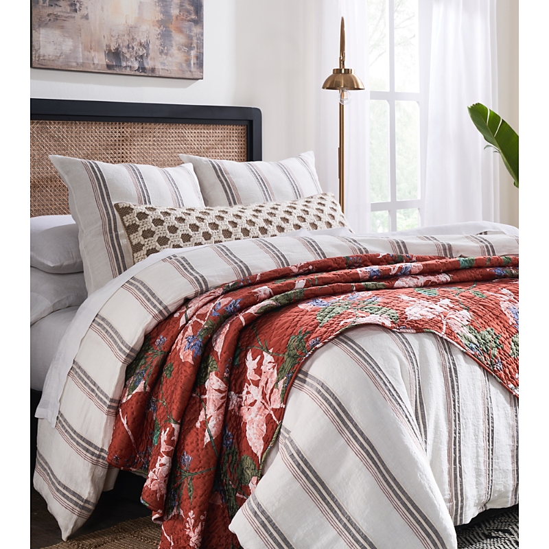 Amity Home Fitzgerald Quilt, Queen In Brown