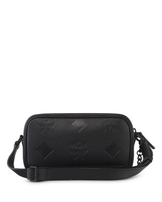 Aren Maxi Monogram Leather Crossbody