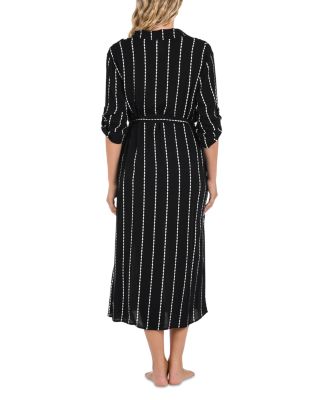 City Lights Button Front Cover Up Dress