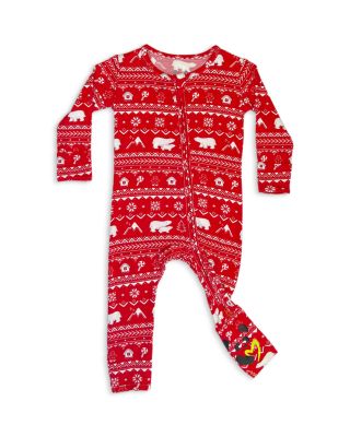 Bellabu Bear - Unisex Polar Isle Red Convertible Footie - Baby