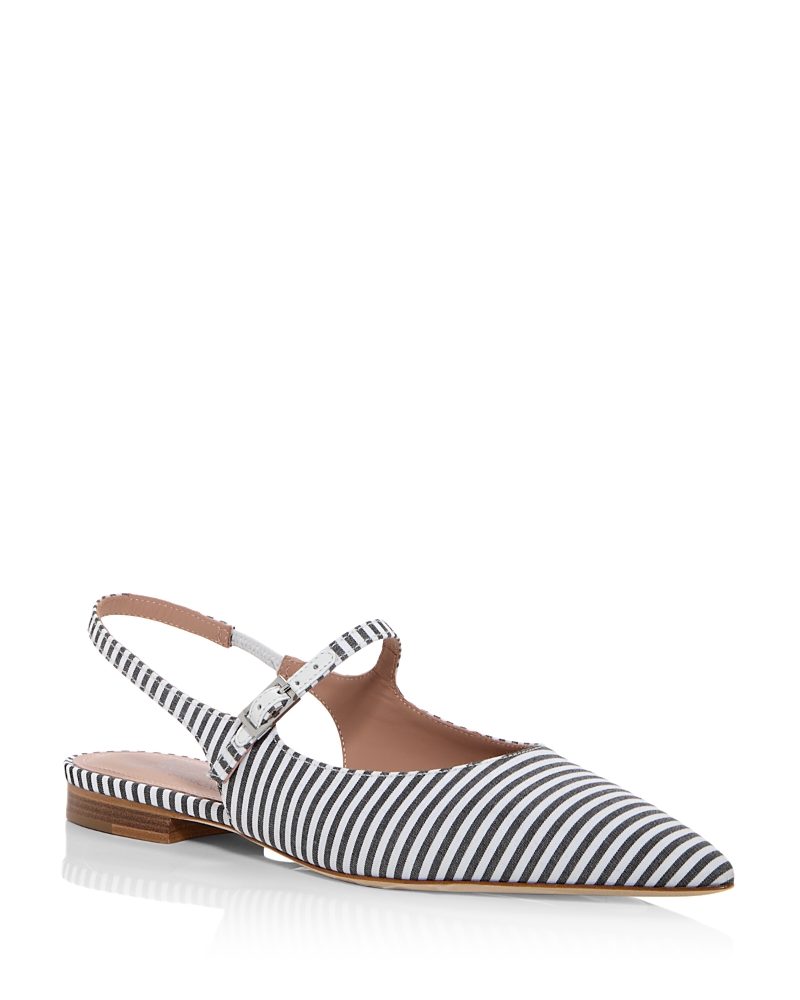 Malone Souliers Women's Karla Slingback Flats In Black