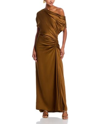 A.L.C. - Penny Draped One Shoulder Gown