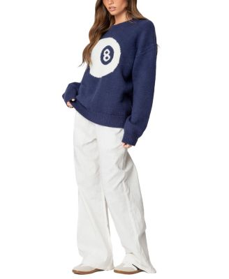 Magic 8 Oversized Chunky Knit Sweater