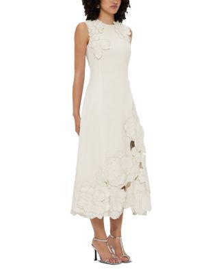 Cleo Applique Sleeveless Midi Dress