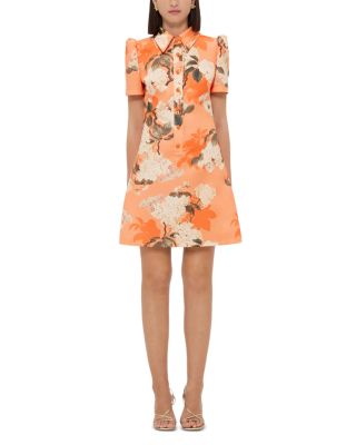 Brooke Hydrangea Mini Dress