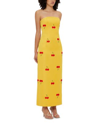 Rayna Embellished Bustier Maxi Dress