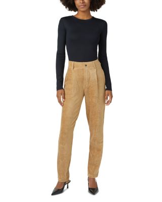 Pleated Corduroy Pants