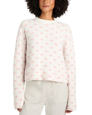 Splendid - Lolly Hearts Crewneck Sweater