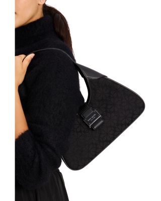 Spade Flower Jacquard Shoulder Bag