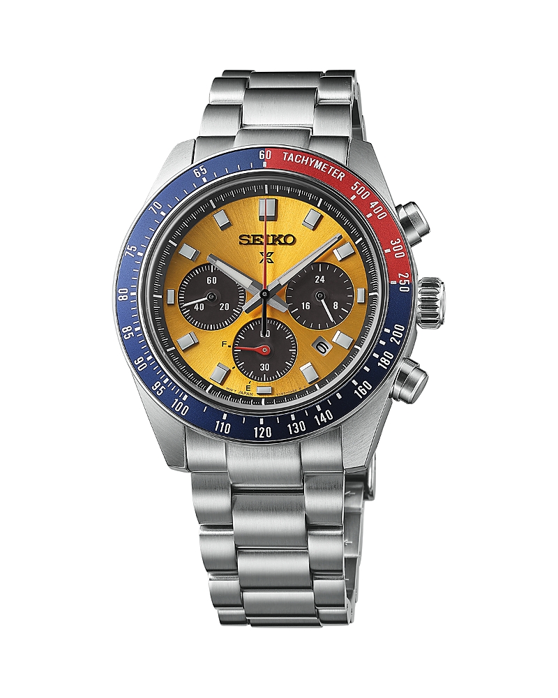 Photos - Barware Seiko Watch Prospex Speedtimer 5 Chronograph, 41mm SSC947