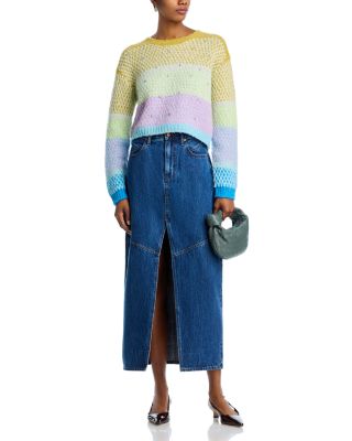 Caspar Rhinestone Sweater