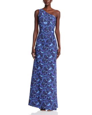 Iriza Long Print Dress