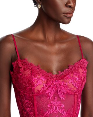 Ophilia Lace Corset Maxi Dress