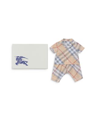 Burberry - Unisex Carey Burberry Check Two Piece Gift Set - Baby