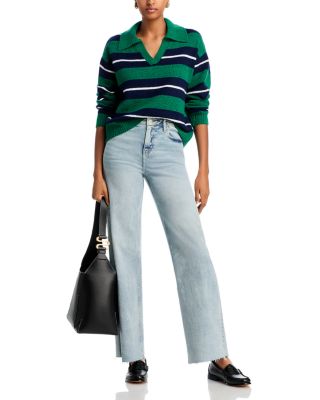 High Rise Wide Leg Jeans in Light Wash - Exclusive