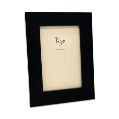 Black Lucite Photo Frame 5" x 7"