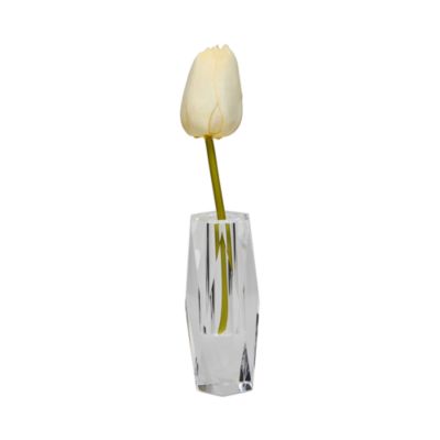 Crystal Diamond Shaped Bud Vase
