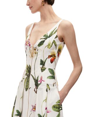 Orchid Zip Front Dress