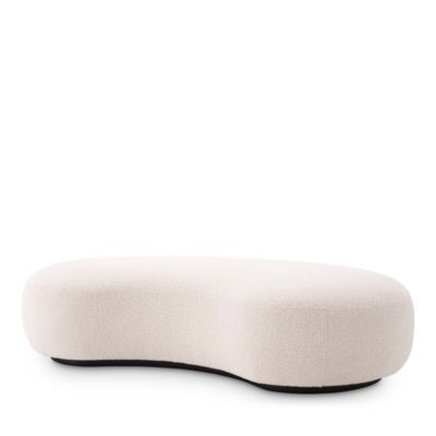 Eichholtz - Bj&ouml;rn Boucl&eacute; Cream Bench