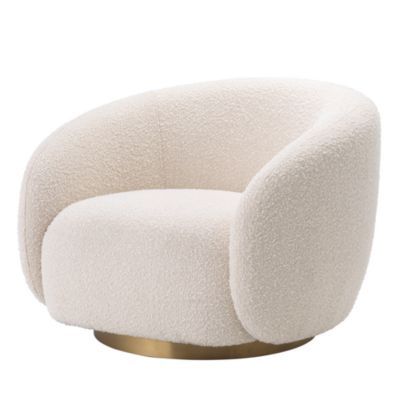 Brice Fabric Swivel Chair