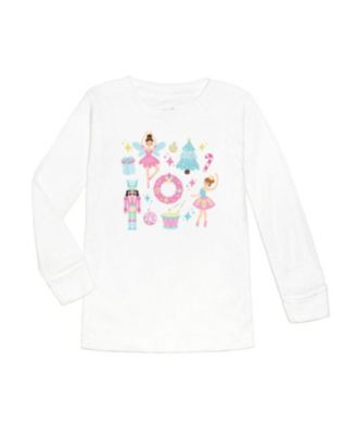  Nutcracker Doodle Christmas Long Sleeve T-shirt - Baby