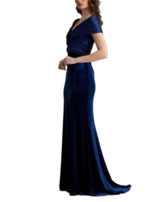 Baxter Portrait Collar Gown