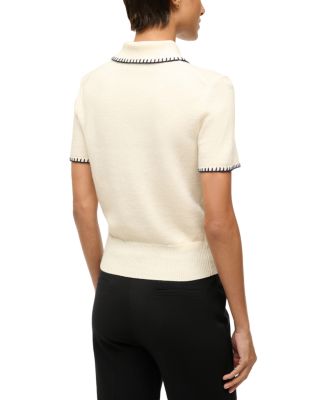 Windsor Whip Stitch Trim Top