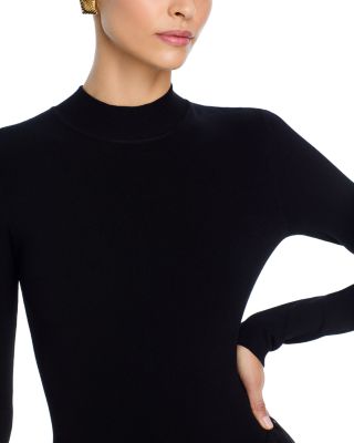 ronny kobo long sleeve maxi dress Ronny Kobo Jolie Stretch Long-Sleeve Maxi Dress