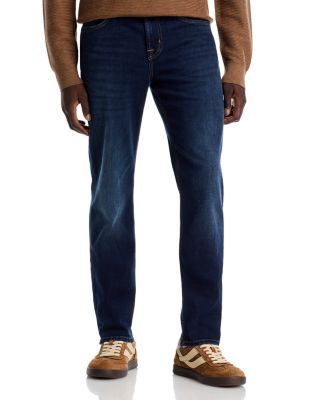 7 For All Mankind - Slimmy Slim Straight Fit Jeans in Titan Blue