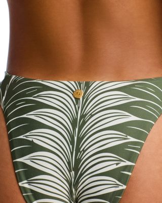 Vichy Printed Bikini Bottom