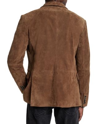 Slim Fit Leather Sport Jacket