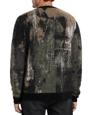 Dio Regular Fit Jacquard Cardigan Sweater