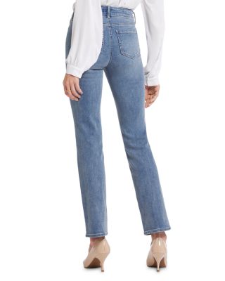 Petites Marilyn High Rise Straight Jeans in Hayden Valley