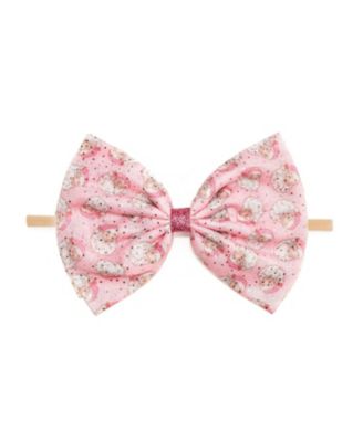  Girls' Retro Santa Christmas Tulle Bow Baby Headband - Baby