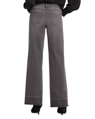 Teresa Wide Leg Jeans in Snow Shadow