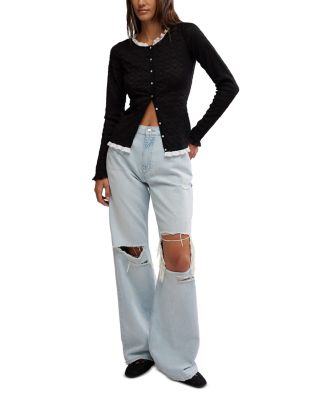 (取寄) フリーピープル レディース ブラックバード カルディ Free People women Blackbird Cardi Black Free People Blackbird Cardigan | Bloomingdale's