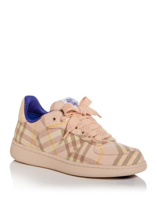 Burberry - Women's Terrace Check Low Top Sneakers