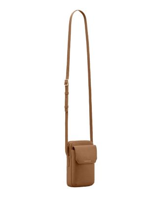 Leather Zip Phone Pouch