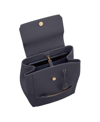 Large Leather Soft Backpack