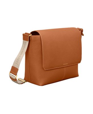 Leather Flaire Messenger Bag