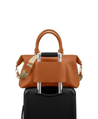 Large Leather Weekender Bag