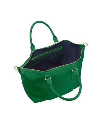 Large Leather Weekender Bag